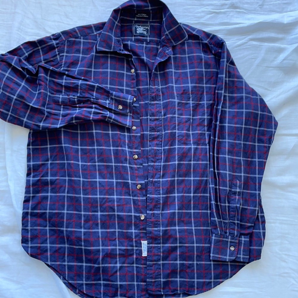 Burberry Cotton Flannel (Men’s size L)